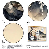 Japanese Landscape In Watercolor II