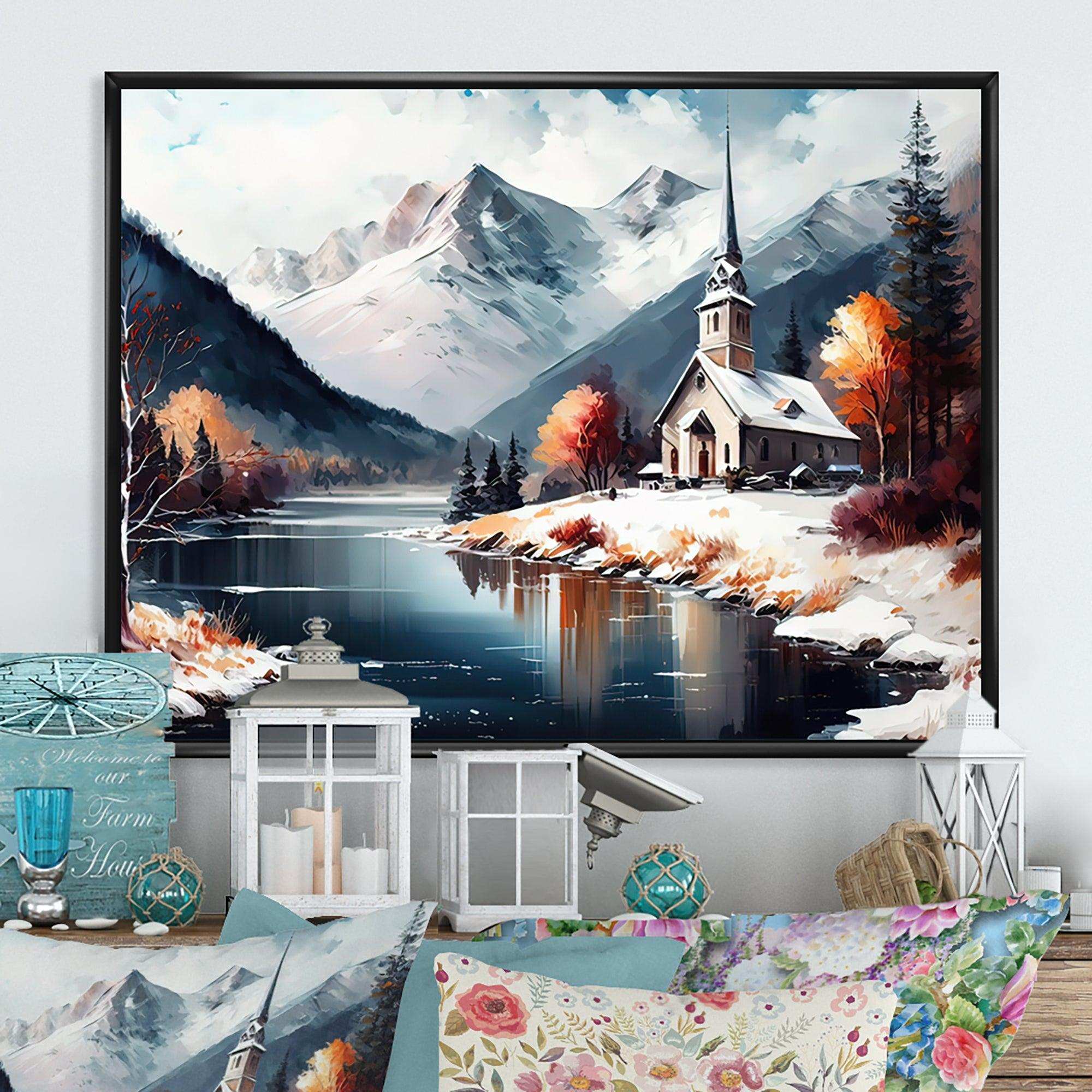 Monochome Yellow And Grey Farm VII