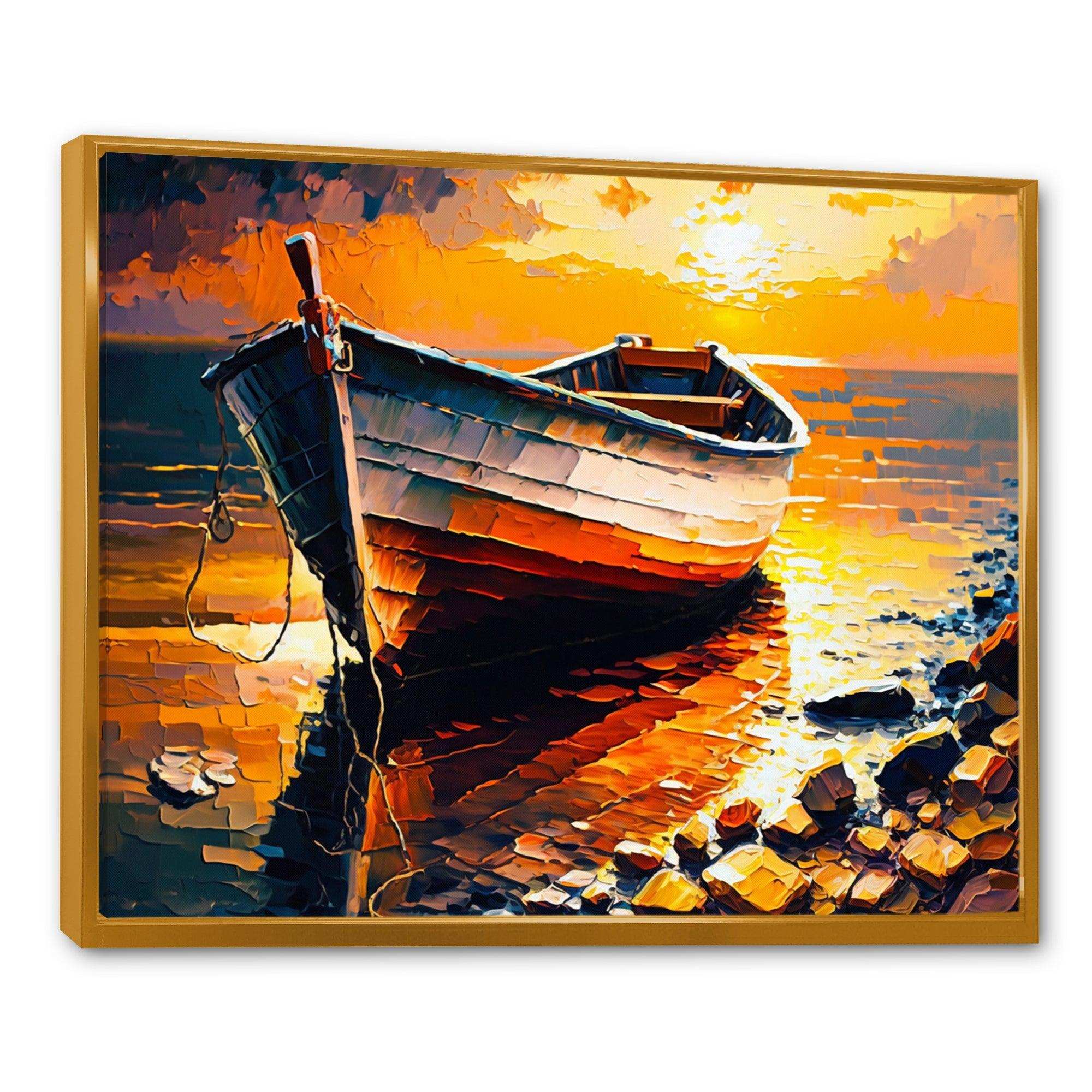 Boat On Shore II