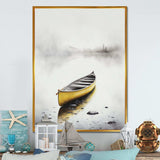 Yellow Canoe On The Lake I
