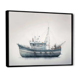 Fisherman'S Boat In The Snow I