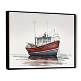 Fisherman'S Boat In The Snow II