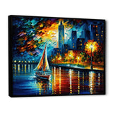 Colorful Paris River