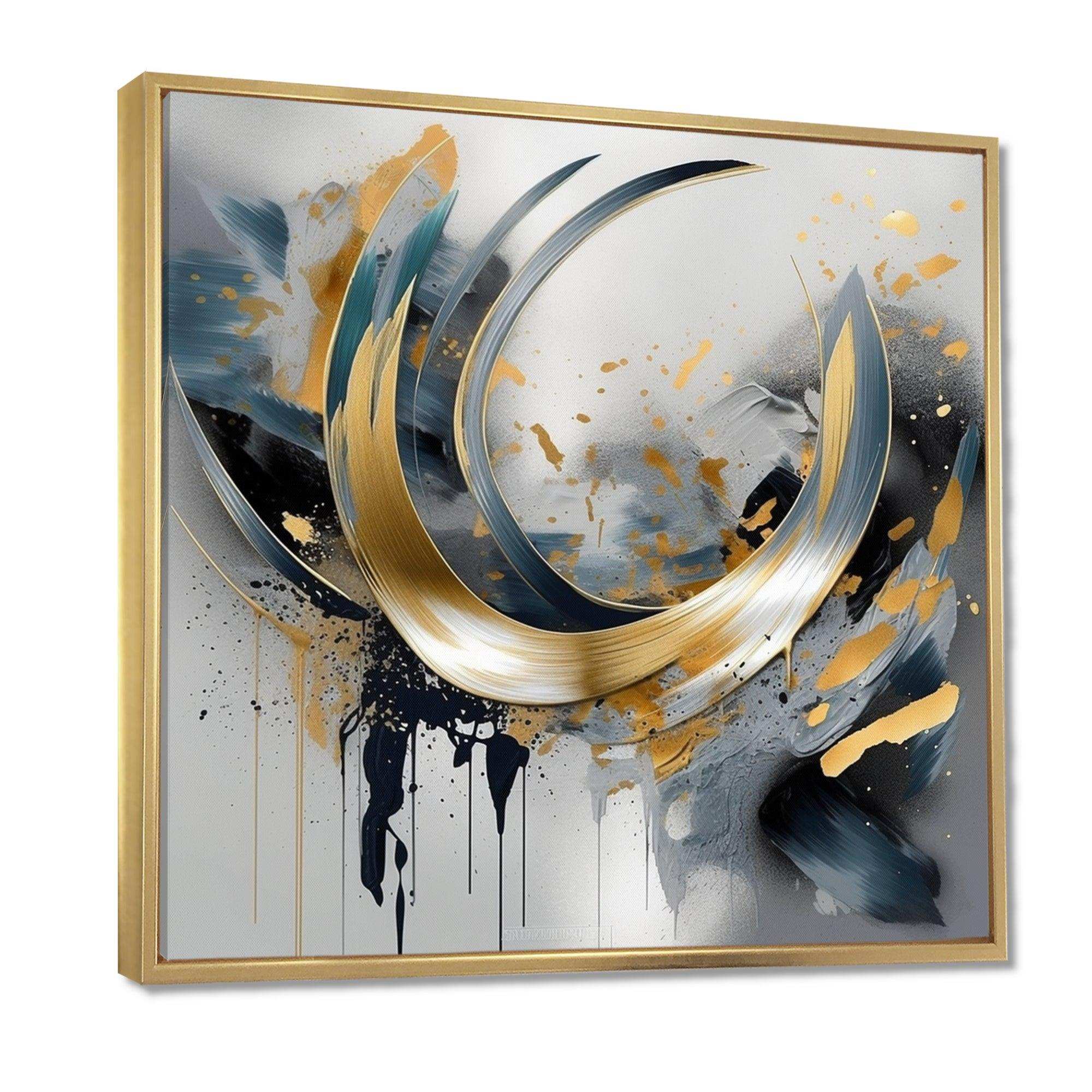 Soft Colors Marble Abstract IV - Abstract Canvas Wall Art