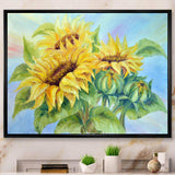 Three Sunflowers