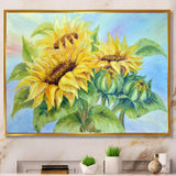 Three Sunflowers