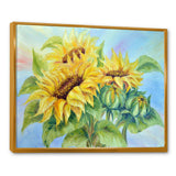 Three Sunflowers
