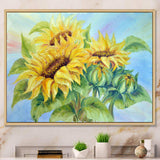 Three Sunflowers