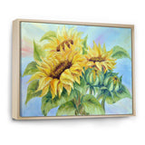 Three Sunflowers