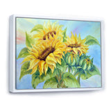 Three Sunflowers