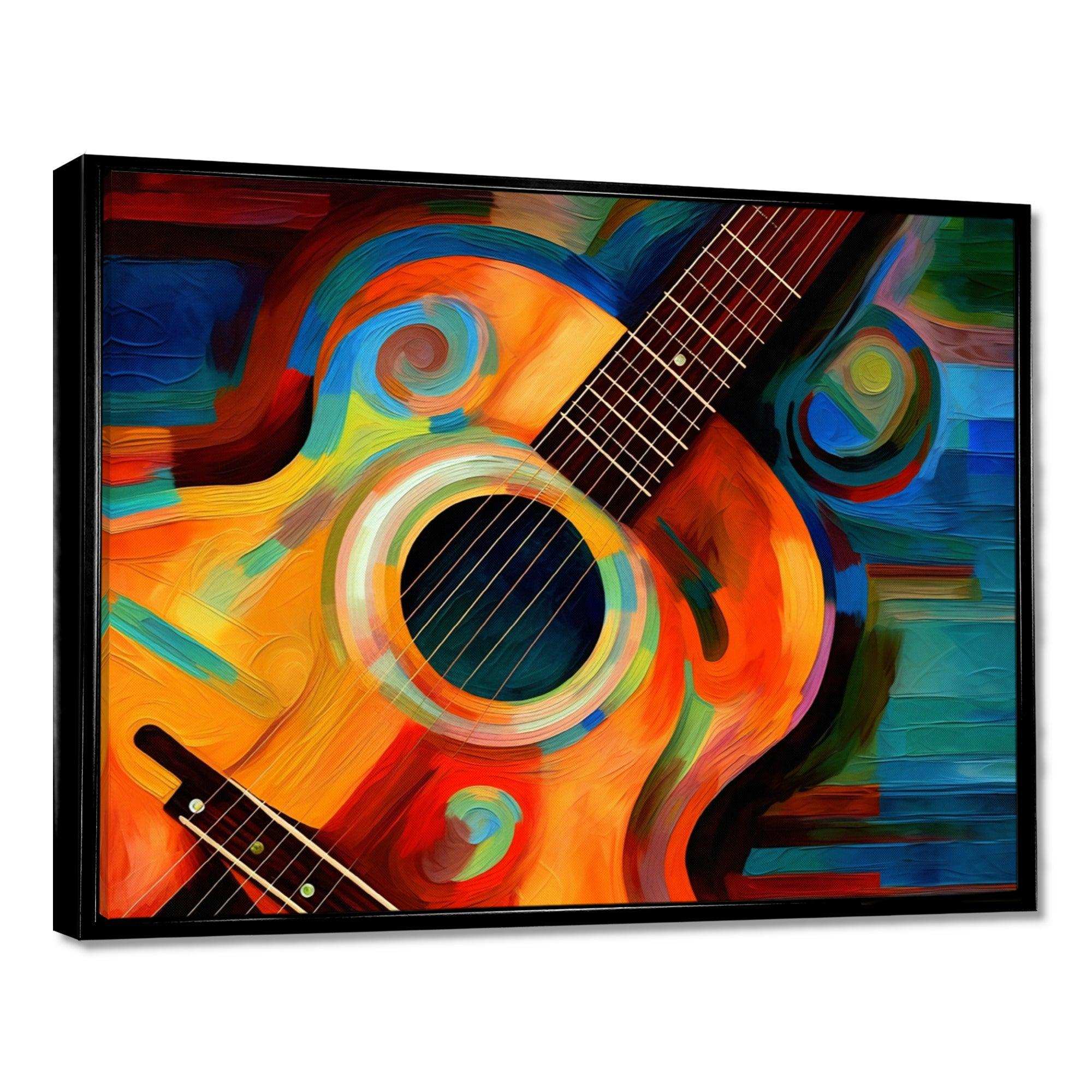 Music In Color I - Music Canvas Wall Art