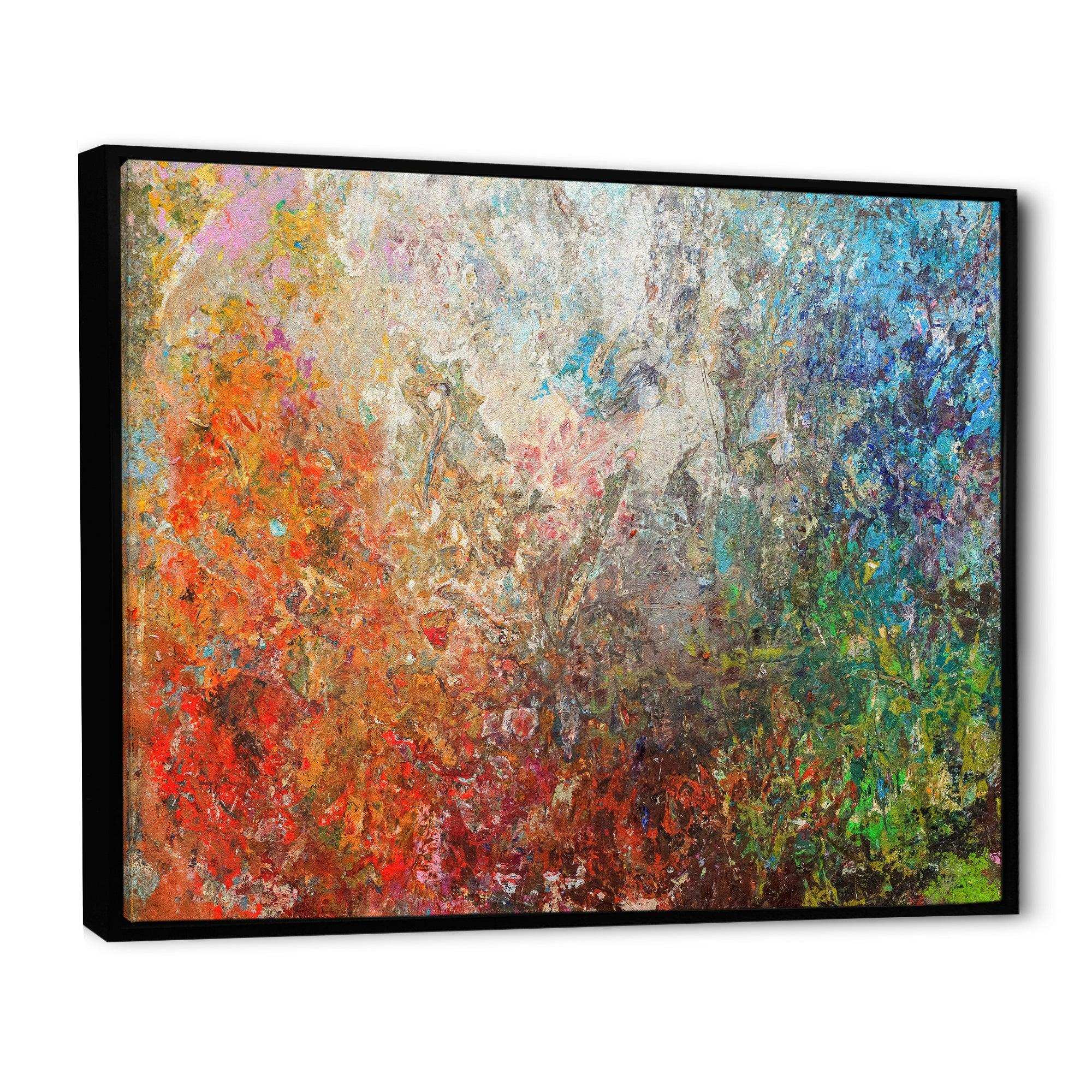 Board Stained Abstract Art