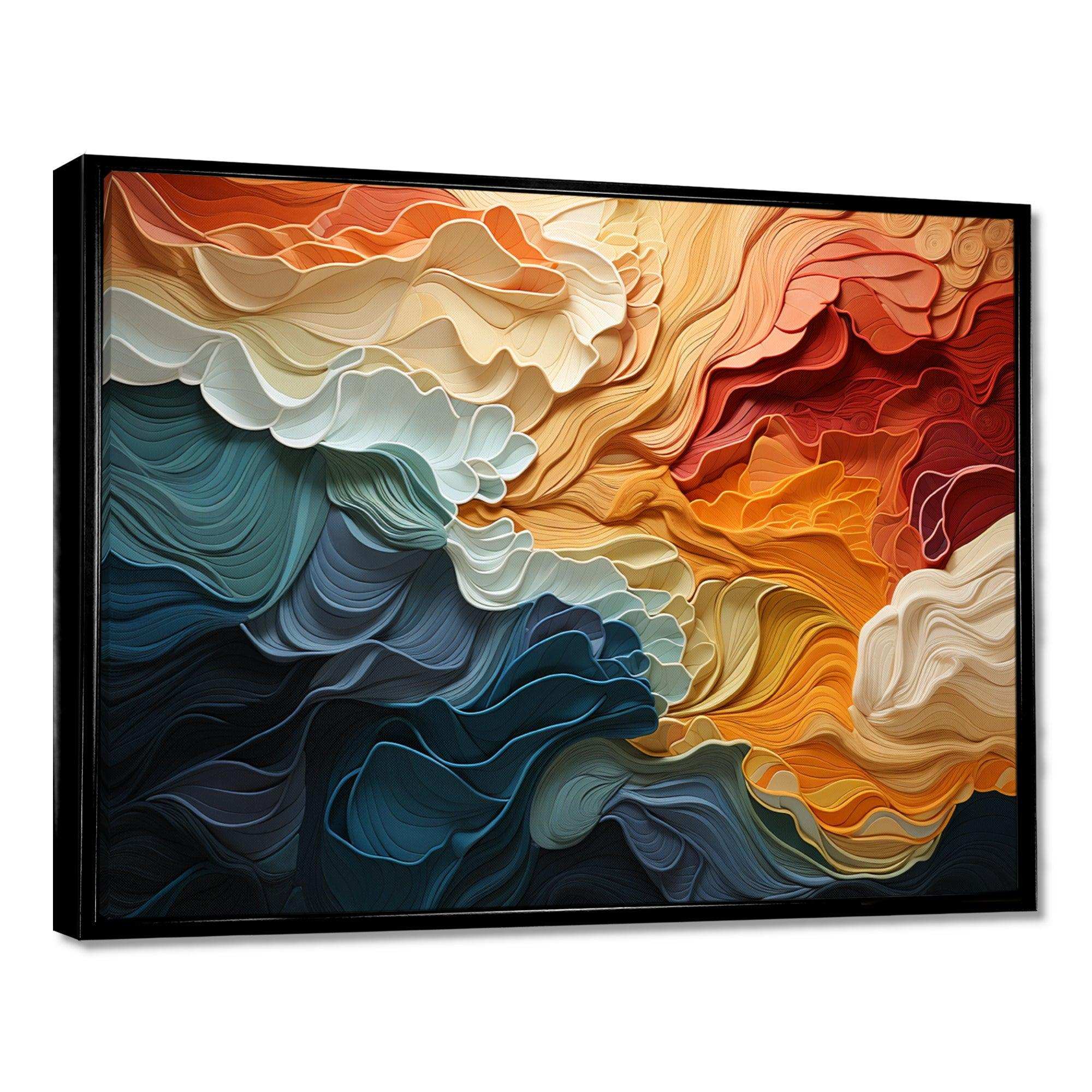 Biomorphism Organic Forms V - Abstract Canvas Wall Art