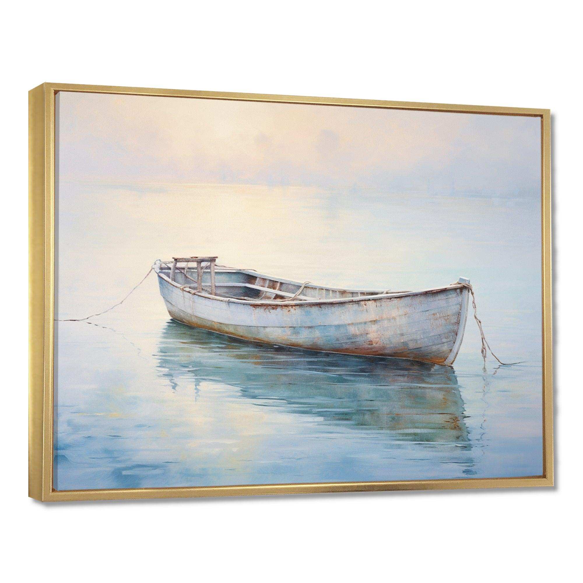 Boat Ethereal Waters I - Transportation Canvas Wall Art