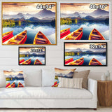 Boats Heading to Lake