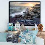 Open Book to the Evening Sea