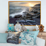 Open Book to the Evening Sea