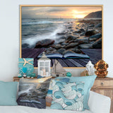 Open Book to the Evening Sea