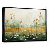 Whispering Meadows I - Abstract Canvas Wall Art