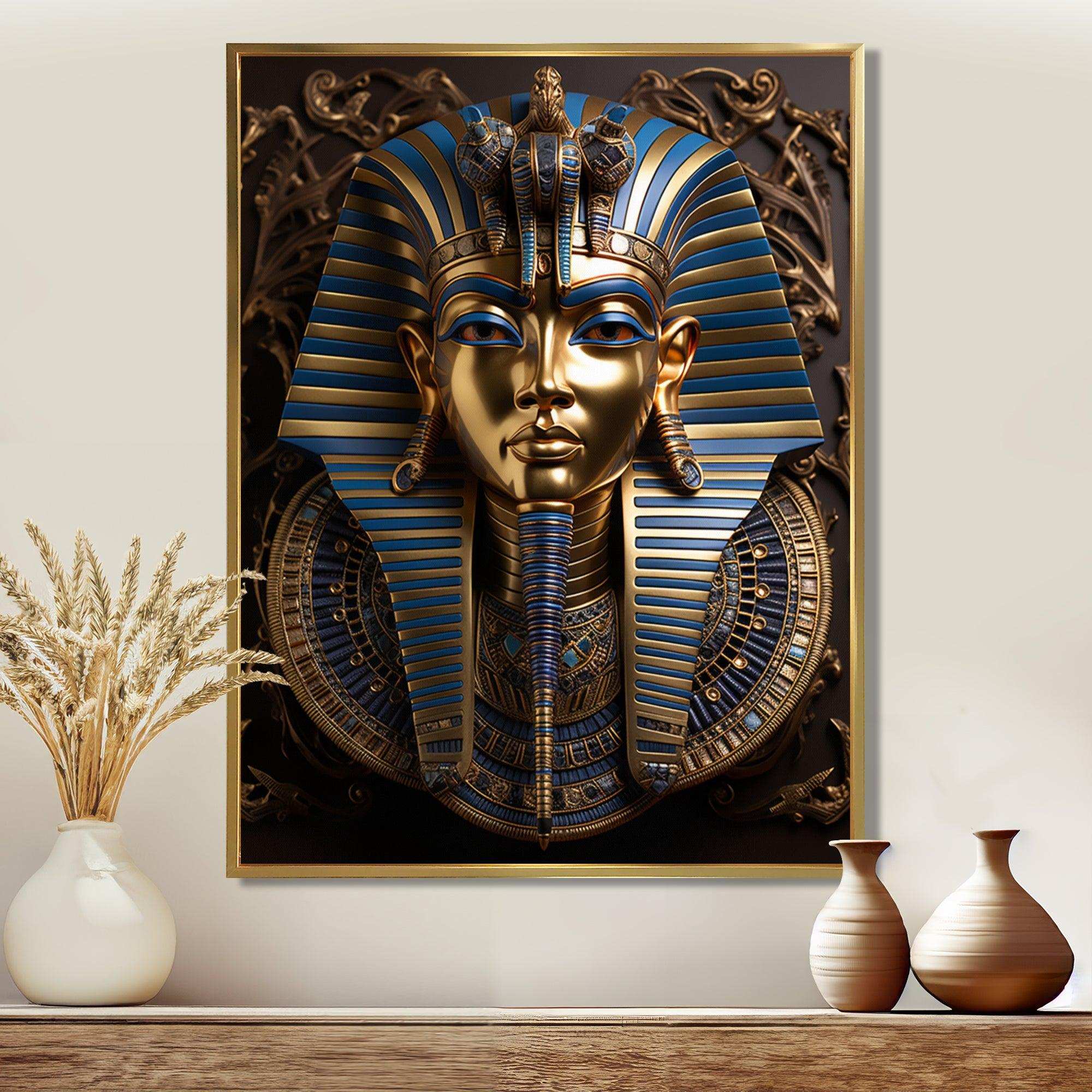Egypt Pharaohs Regalia - Landscapes Canvas Wall Art