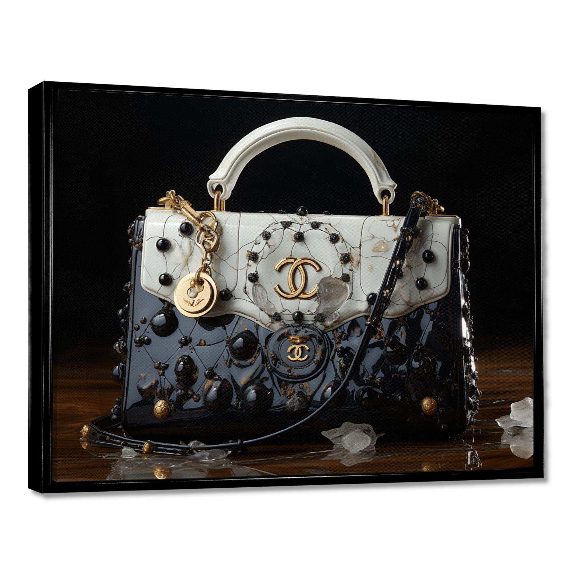 Minimalism Fashion Bag Couture II - Fashion Canvas Wall Art