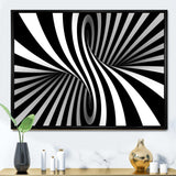 Black and White Spiral