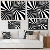 Black and White Spiral