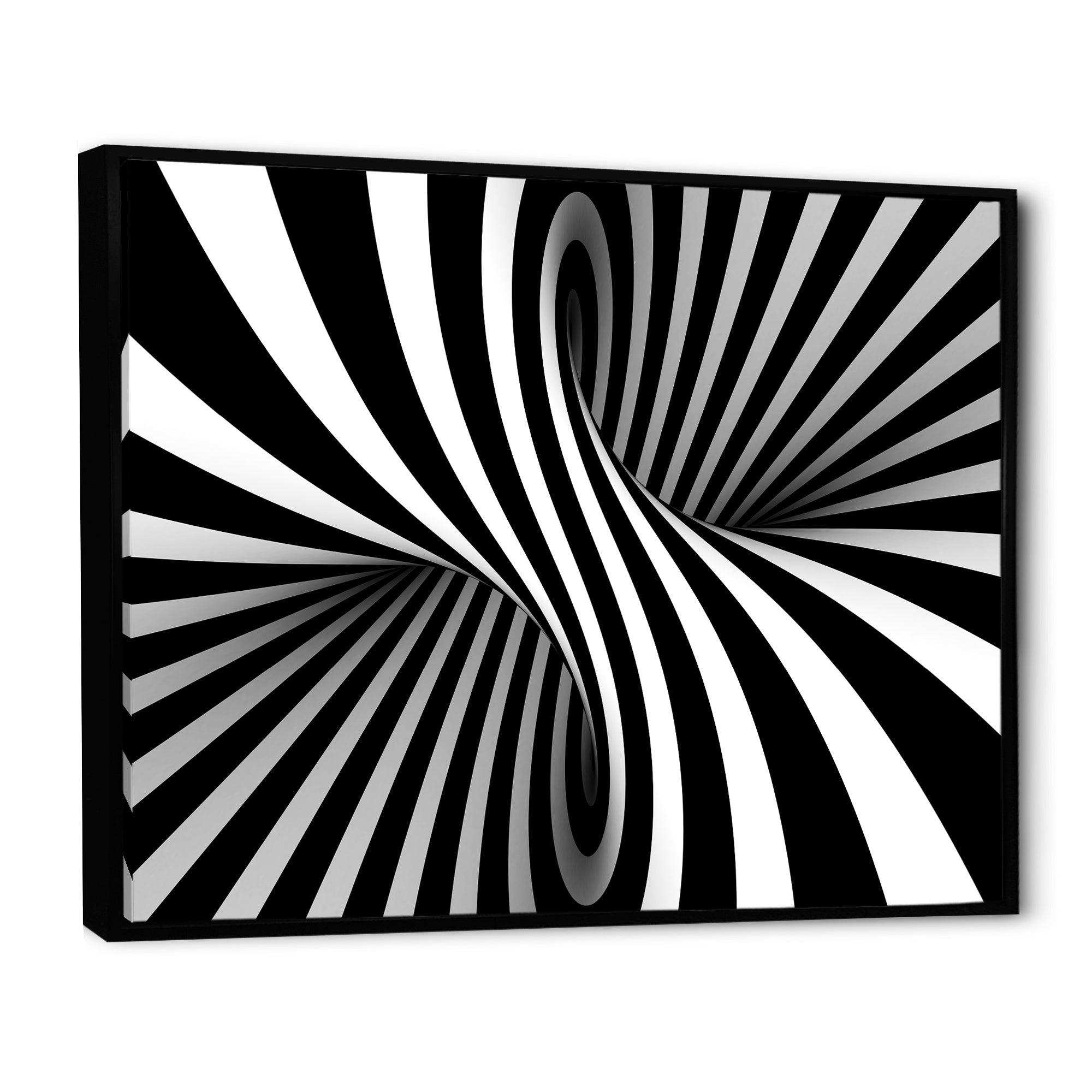 Black and White Spiral