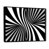 Black and White Spiral