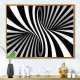 Black and White Spiral