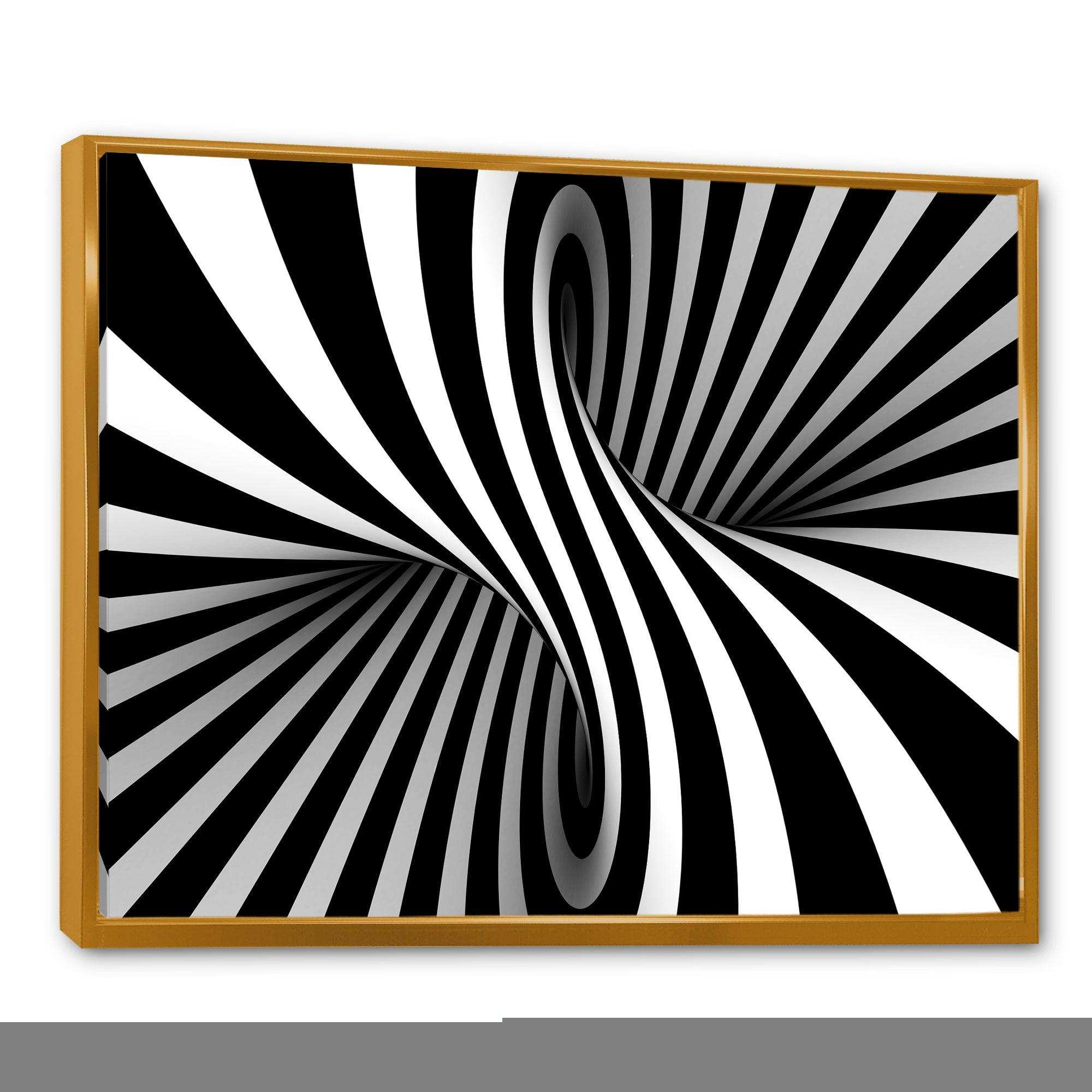Black and White Spiral