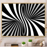 Black and White Spiral