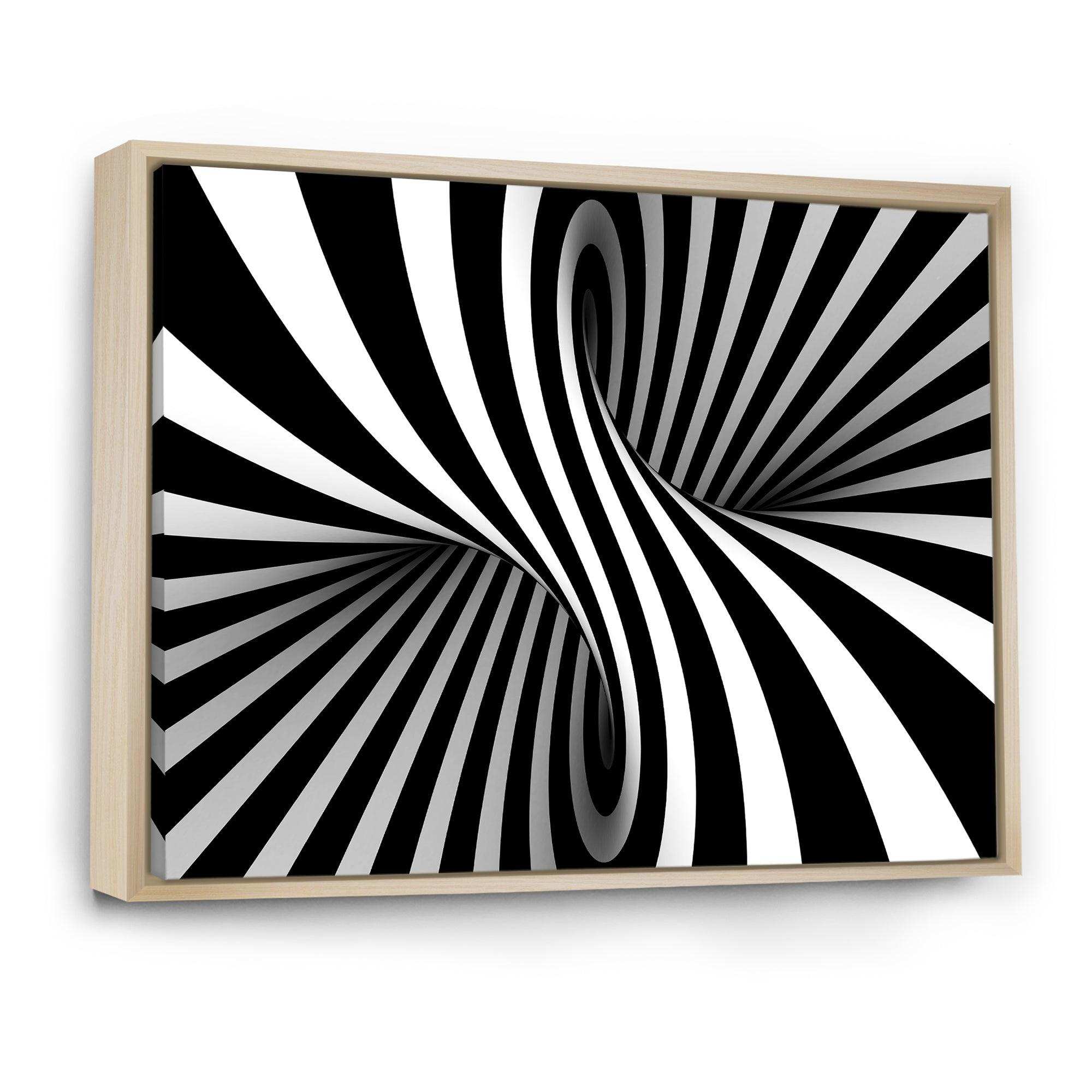 Black and White Spiral