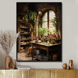 French Wine Cellar II - Food & Beverage Canvas Wall Art