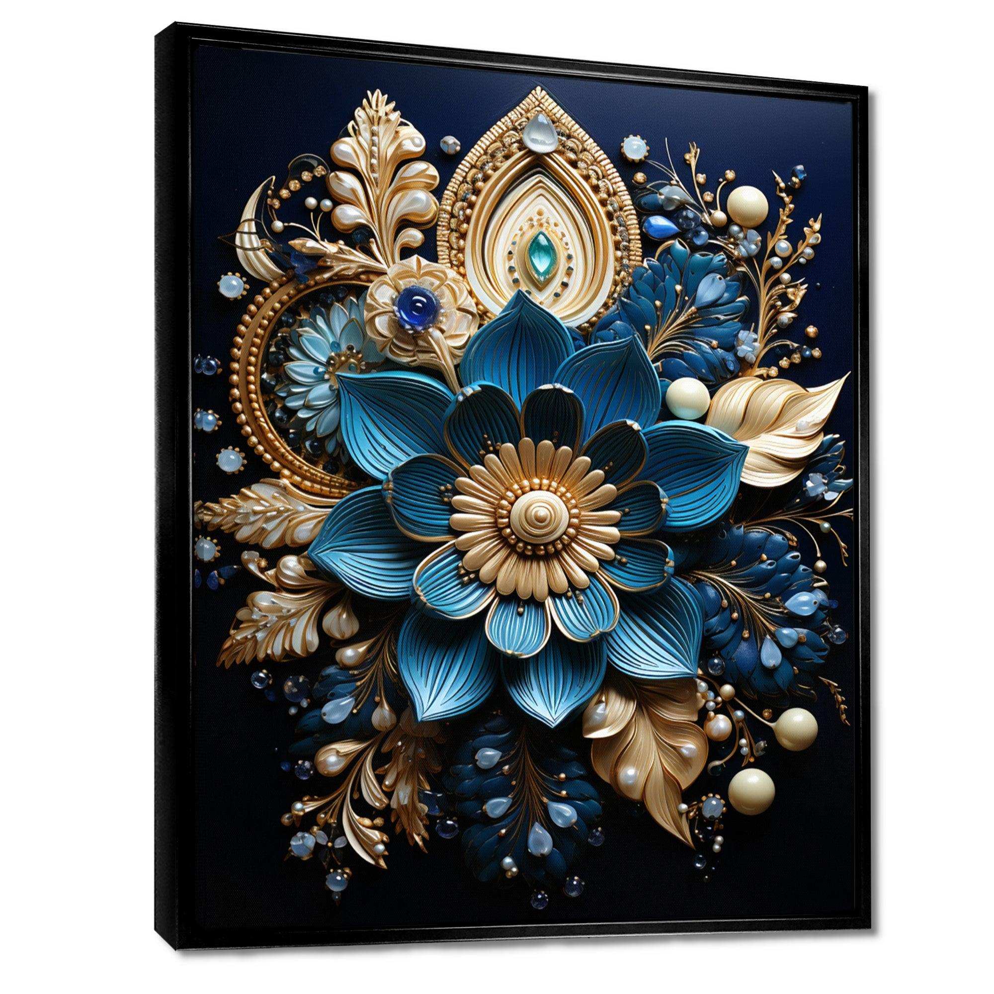 Hinduisim Art Sacred Om - Spiritual Canvas Wall Art