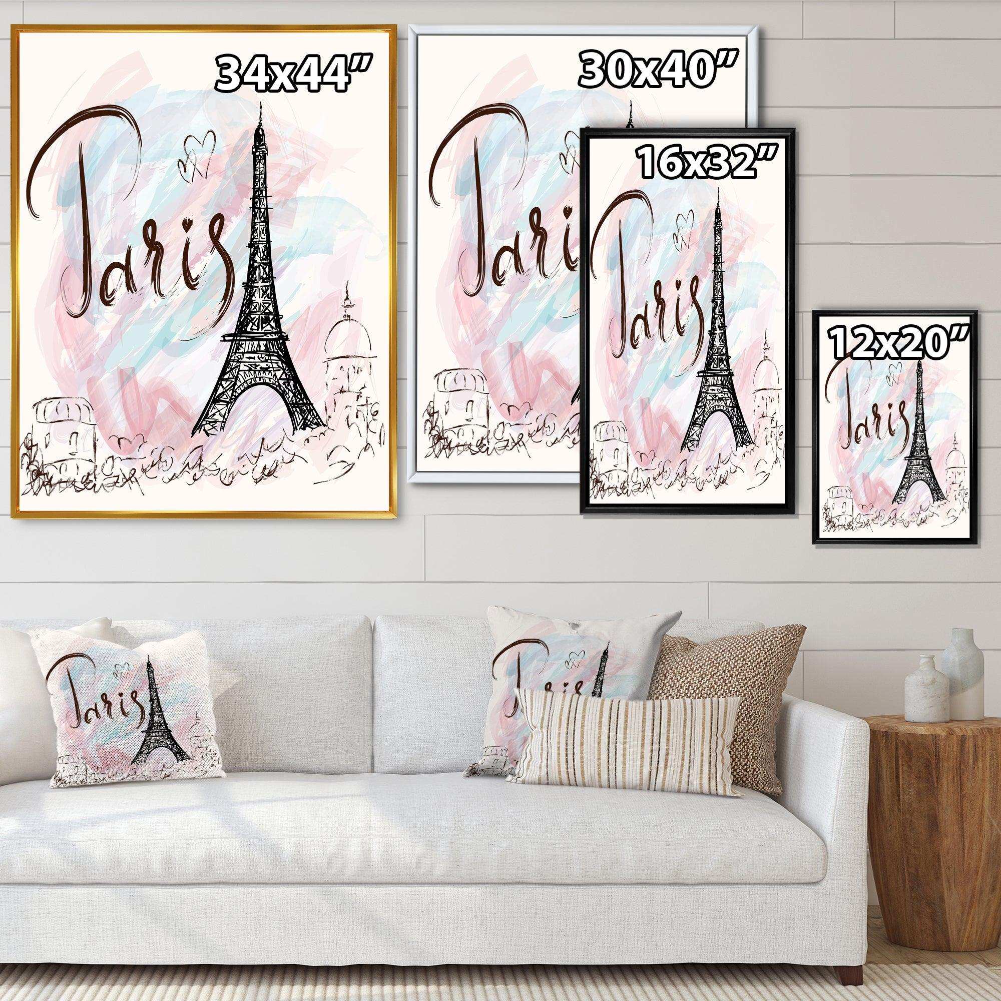 with Paris Eiffel Tower