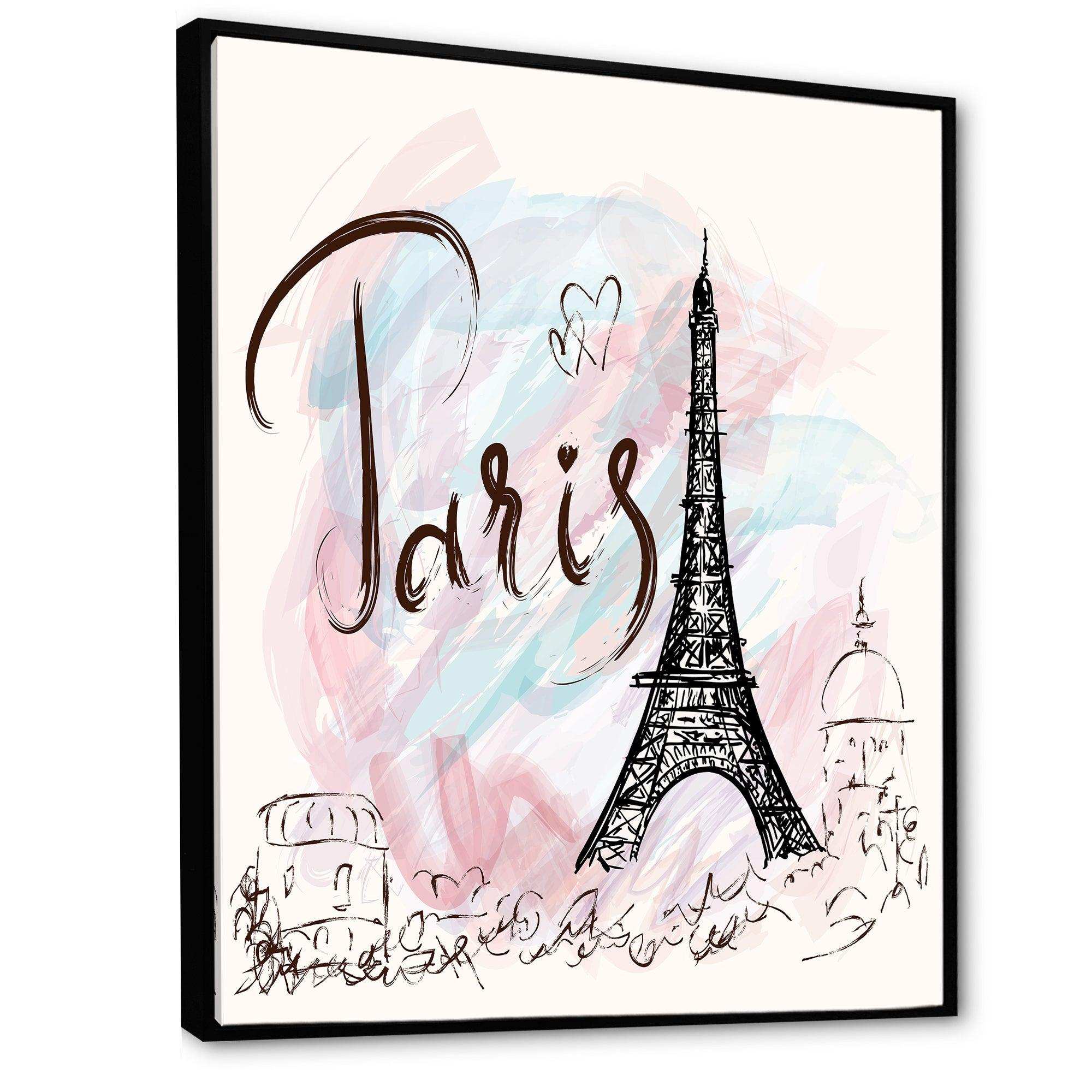 with Paris Eiffel Tower