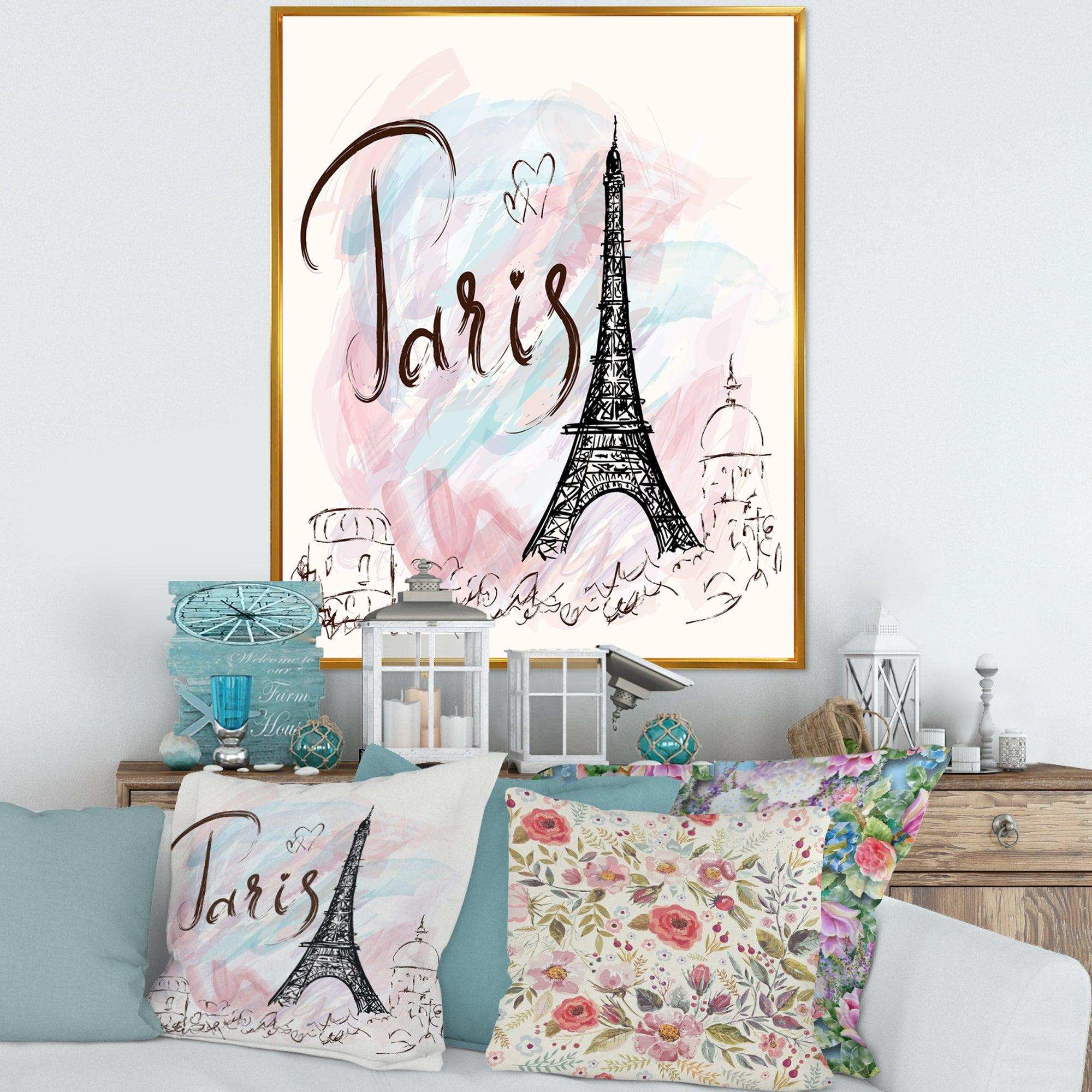 with Paris Eiffel Tower