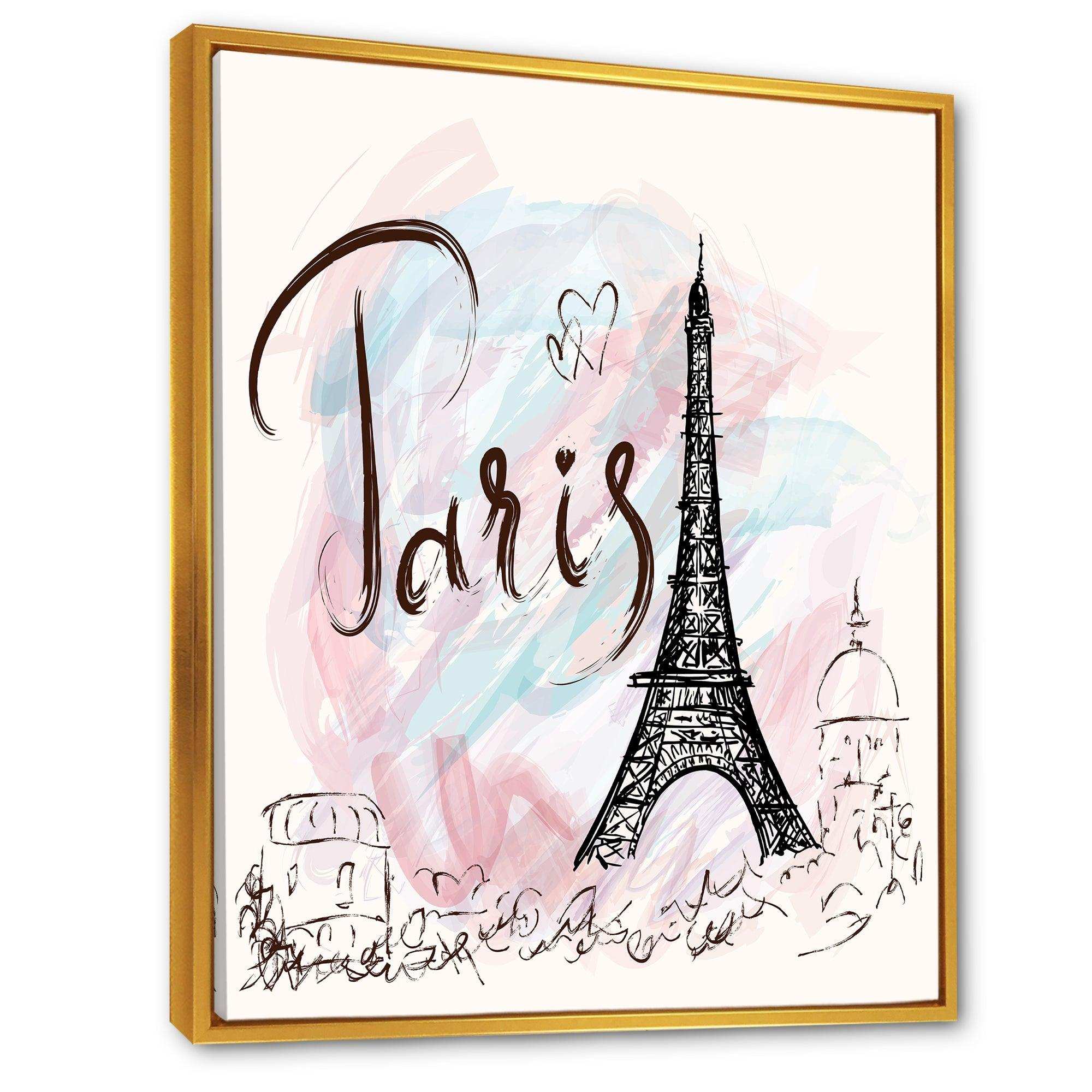 with Paris Eiffel Tower