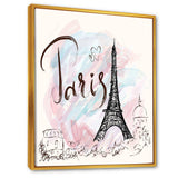 with Paris Eiffel Tower