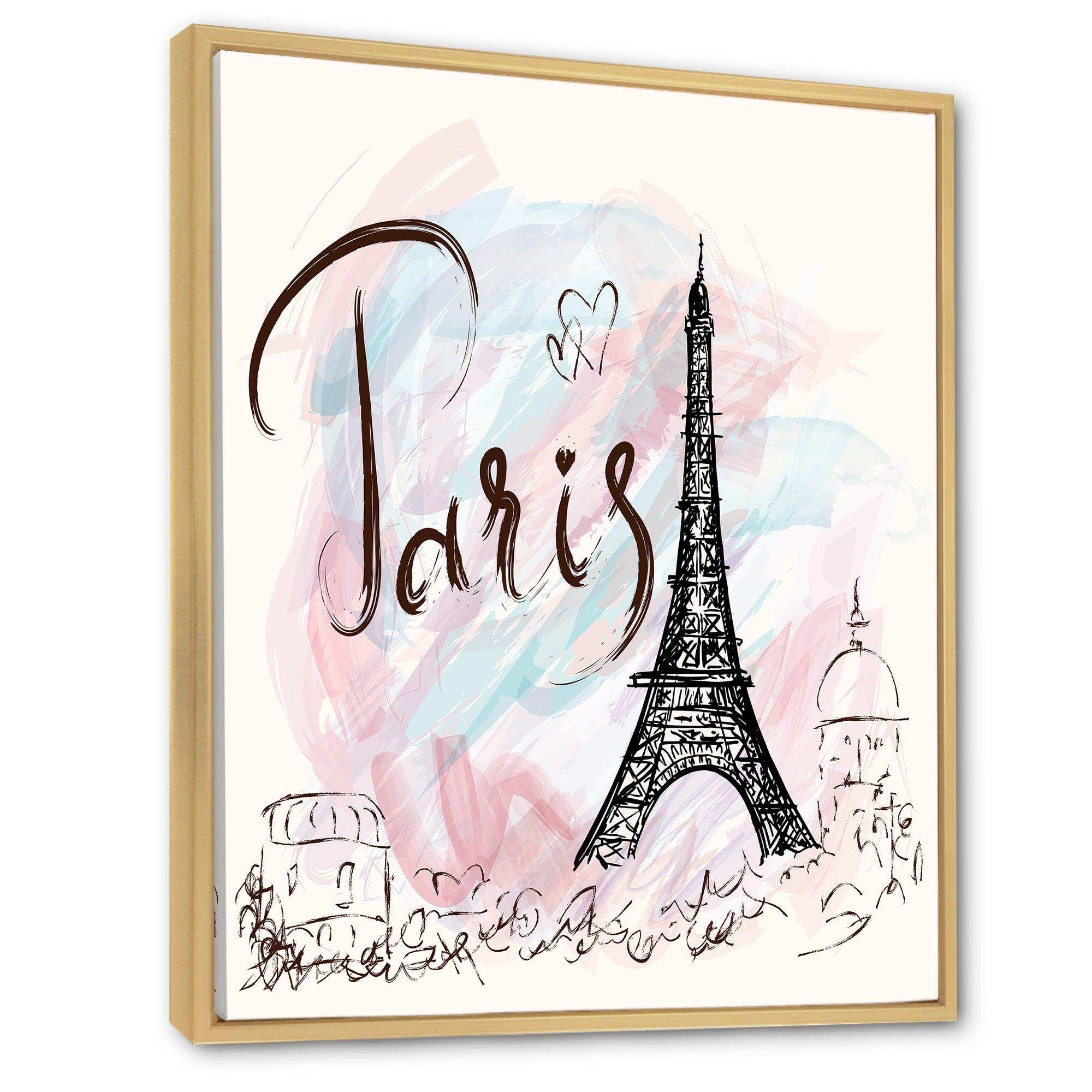 with Paris Eiffel Tower