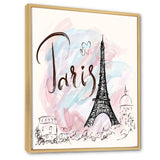 with Paris Eiffel Tower