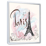 with Paris Eiffel Tower