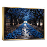 Monochrome Yellow And Grey Tree Symphony XI - Landscapes Canvas Wall Art