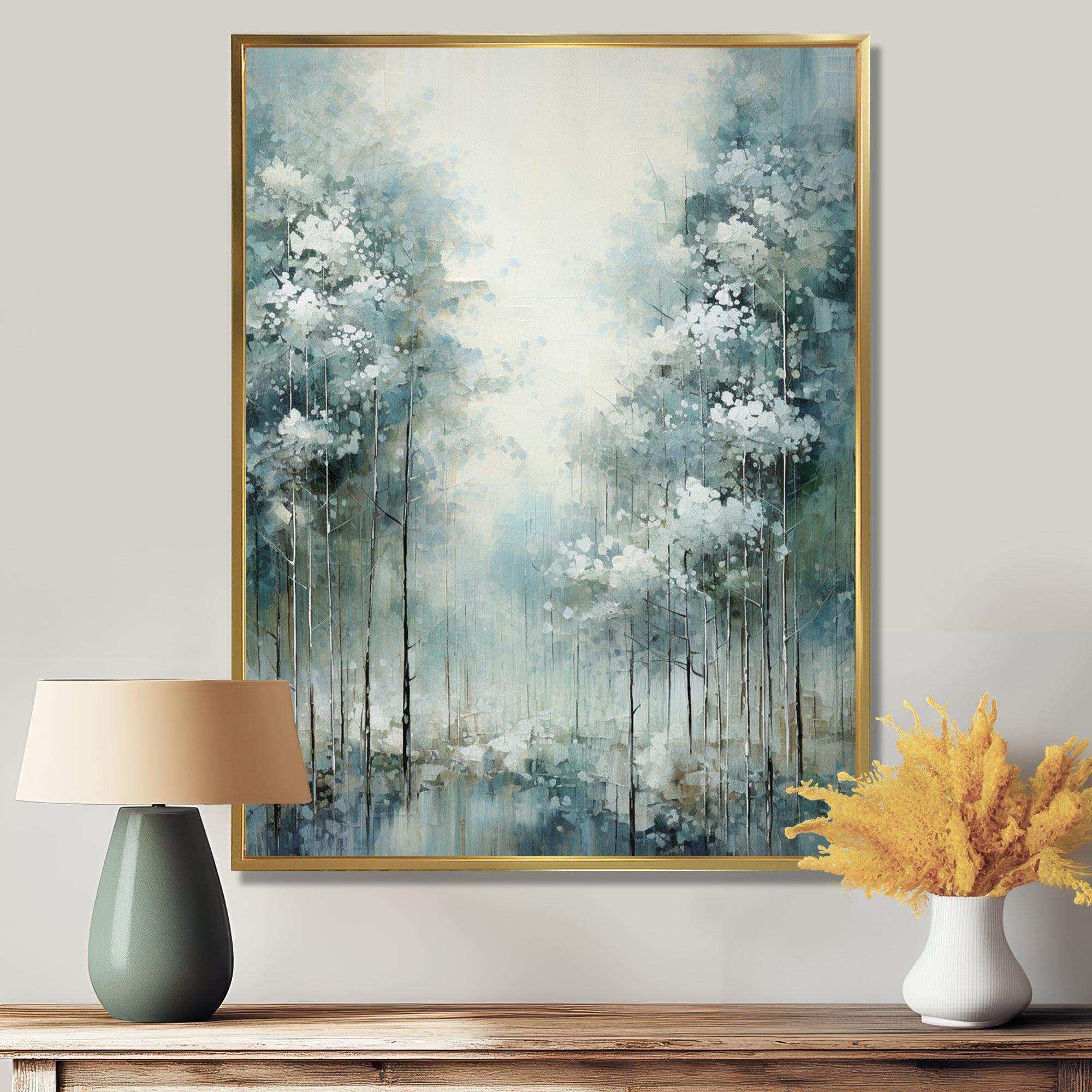 Pine Tree Enchanted Forest I - Floral Canvas Wall Art