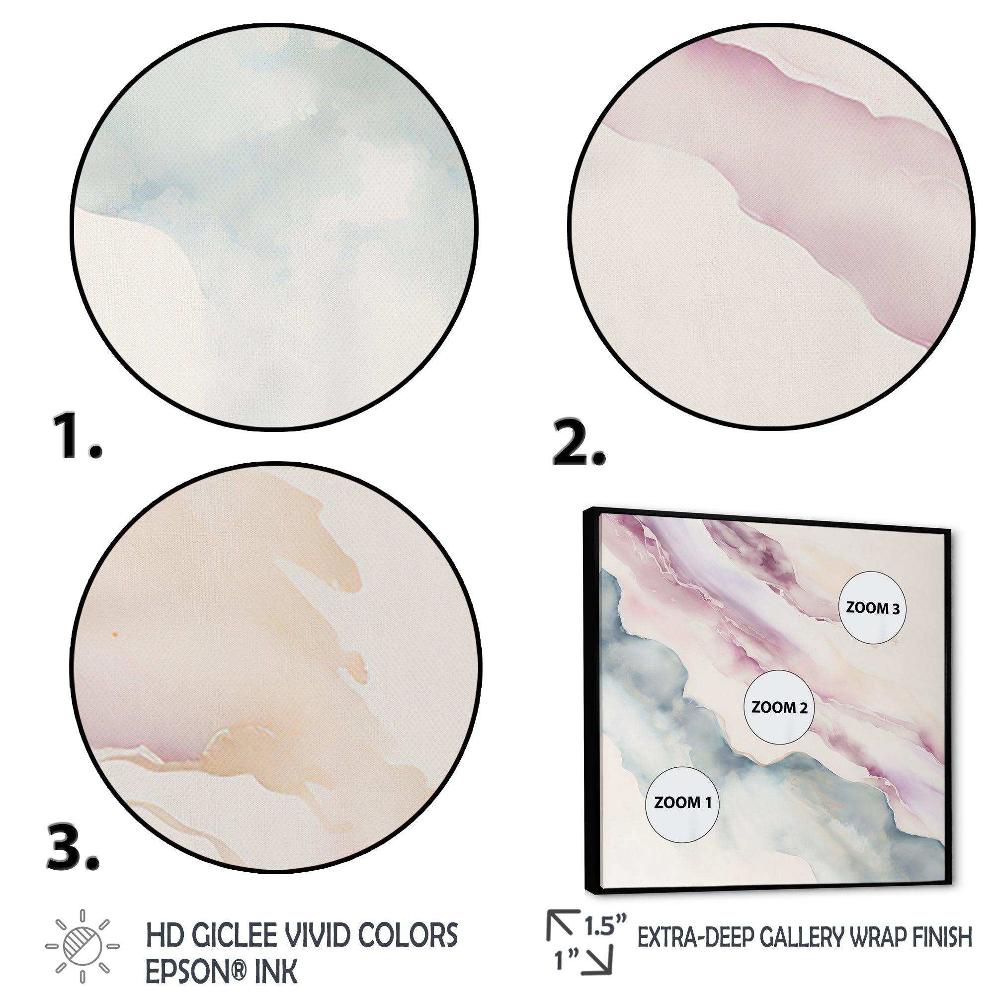 Mystery Of The Waves In Elevated Blush IV