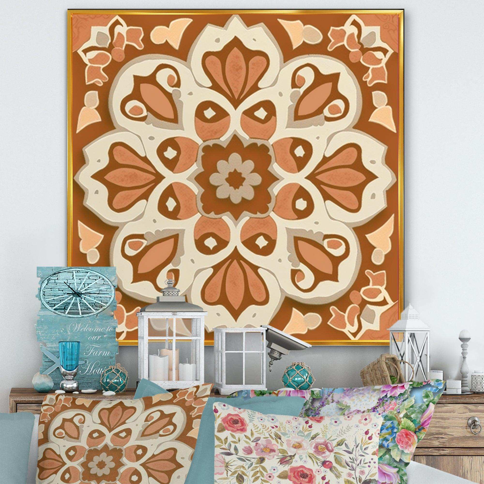 Moroccoan Tiles In Earth Tones II