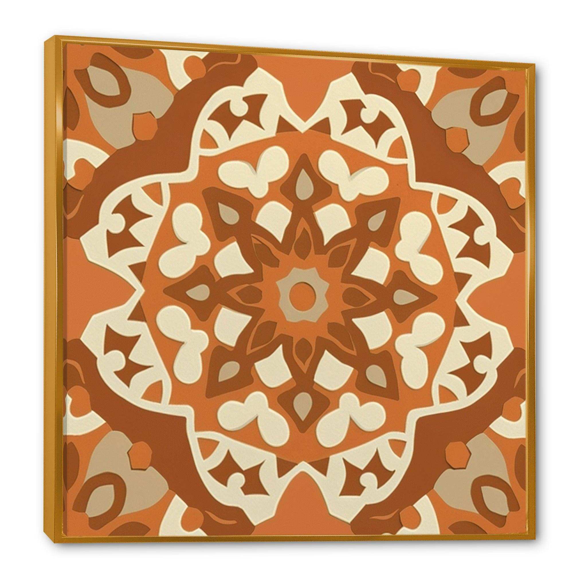 Moroccoan Tiles In Earth Tones III