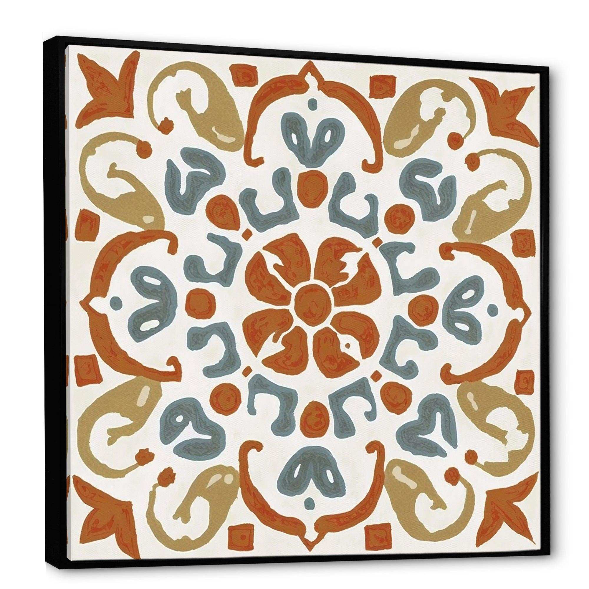 Moroccoan Tiles In Earth Tones V