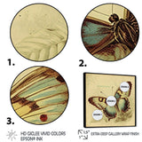 Vintage Illustration Of Butterfly V